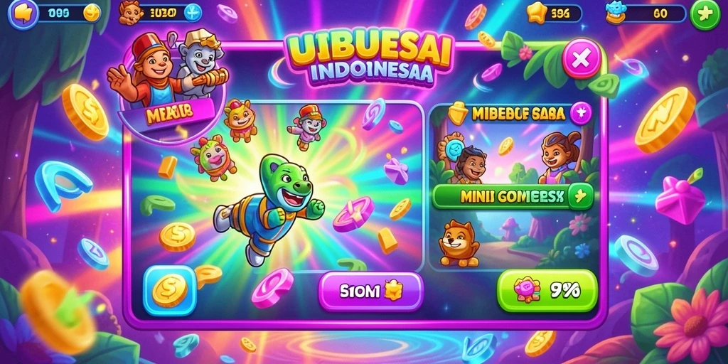 Fitur undian harian dengan hadiah menarik.