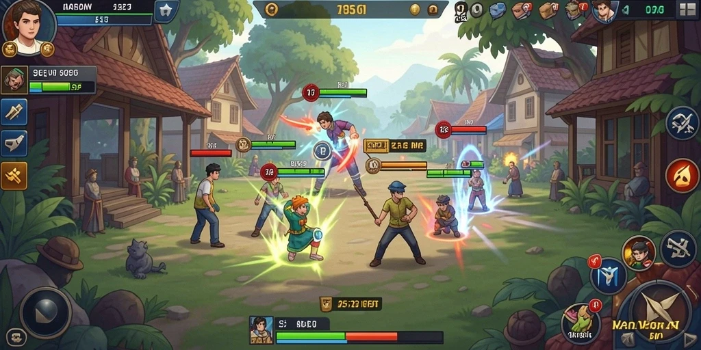 Grafik berkualitas tinggi yang membuat permainan lebih hidup.