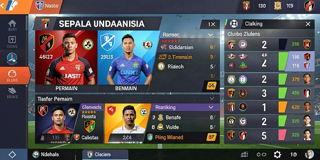 Tangkapan layar memperlihatkan karakter unik yang dapat dipilih pemain.