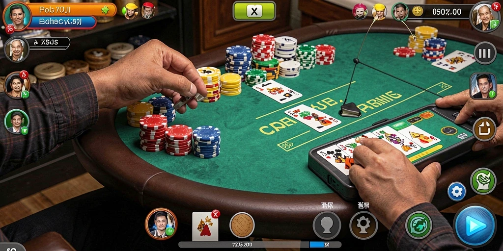 Tampilan grafis yang memukau dalam game.