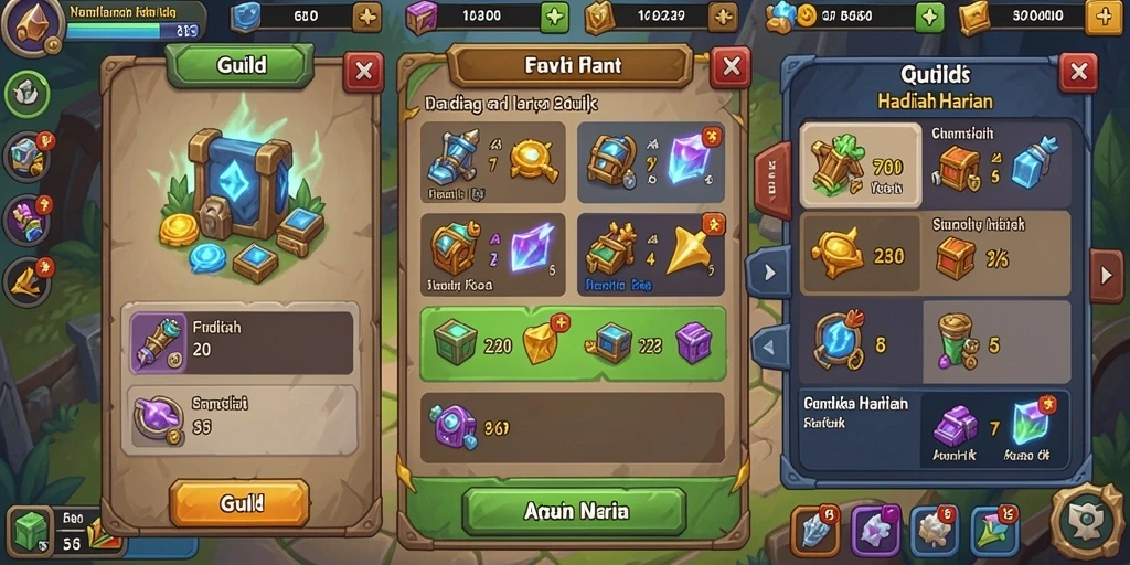 Sistem rewards yang adil dan memuaskan.