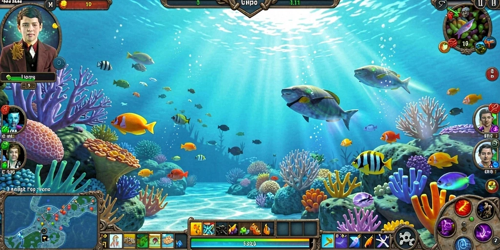 Momen seru dalam mode multiplayer.